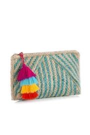  Turquoise Marinella Clutch