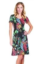  Lined Floral Dress