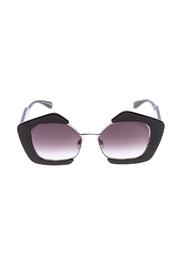  Black Gold Geo Sunglasses