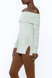  Seafoam Green Ribbed Top