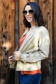  Slate Leather Jacket