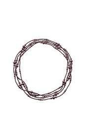  Long Pearl Purple Neckalce