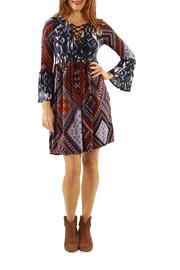  Up Midi Dress
