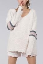  Berber-fleece Pullover Sweater