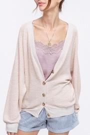  Cozy Waffle Cardi