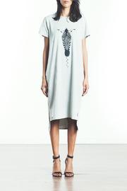 Gray Zebra Dress