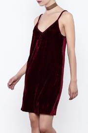  Wine Velvet Dress
