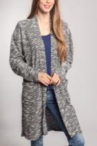  Oversize Melange Cardi