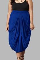  Drape Maxi Skirt