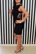  Black Cutout Bodycon