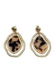  Organic Marble Earrings
