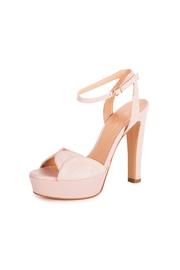  Leather Platform Heels