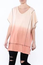  Peach Tunic Top