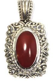  Red Agate Pendant