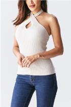  Knit Halter Top