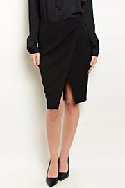  Black Slit Skirt