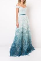  Ombre Textured Gown