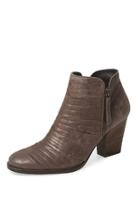  Metallic Brown Bootie