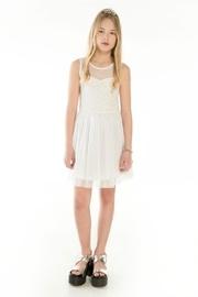  White Tulle Dress