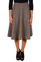  Grey Midi Skirt