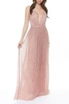  Deep V Maxi Dress