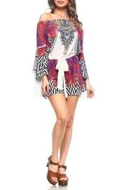  Silk Printed Romper
