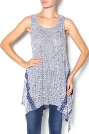  Navy Knit Tunic