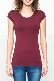  Essential Tee Burgundy