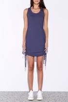  Side Shirred Dress