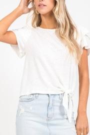  Cropish Tie Tee