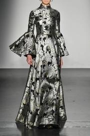  Metallic Jacquard Gown
