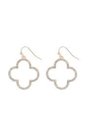  Crystal Clover Earrings