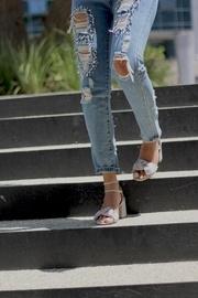  Grey Suede Sandals