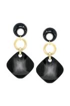  Geometric Acetate Drop-earrings