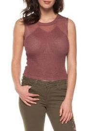  Sheer Sweater Tank