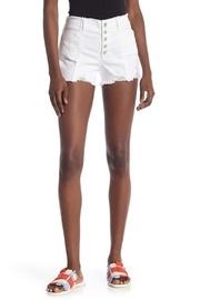  Hi-rise Button Shorts