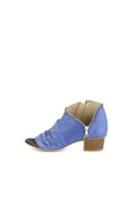  Blue Zip Bootie