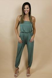  Olive Piko Jumpsuit