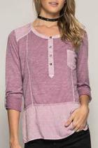  Hi Low Pocket Top