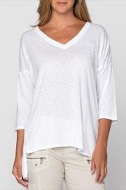  V-neck Hi-low Top