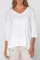  V-neck Hi-low Top
