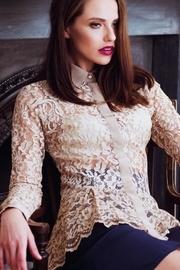 Beige Lace Shirt