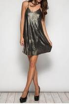  Metallic Shine Dress