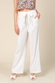  Elastic Waist Wide Leg Pants