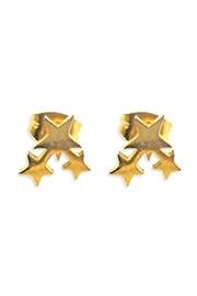  Stars Goldplated Studs