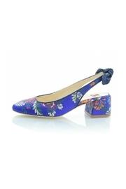  Blue Slingback Heel