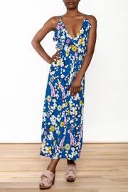  Blue Floral Maxi Dress