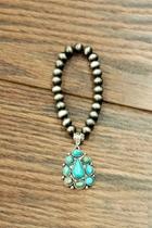  Natural Turquoise Stretch-bracelet