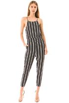  Striped Boho Resort Jumpsuit