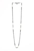  Hematite/pearl Layering Necklace